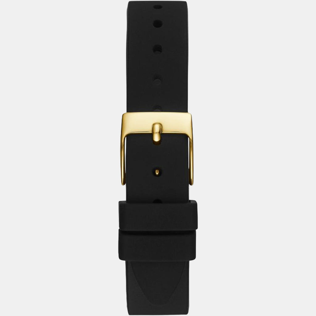 Guess Women Round Black watch