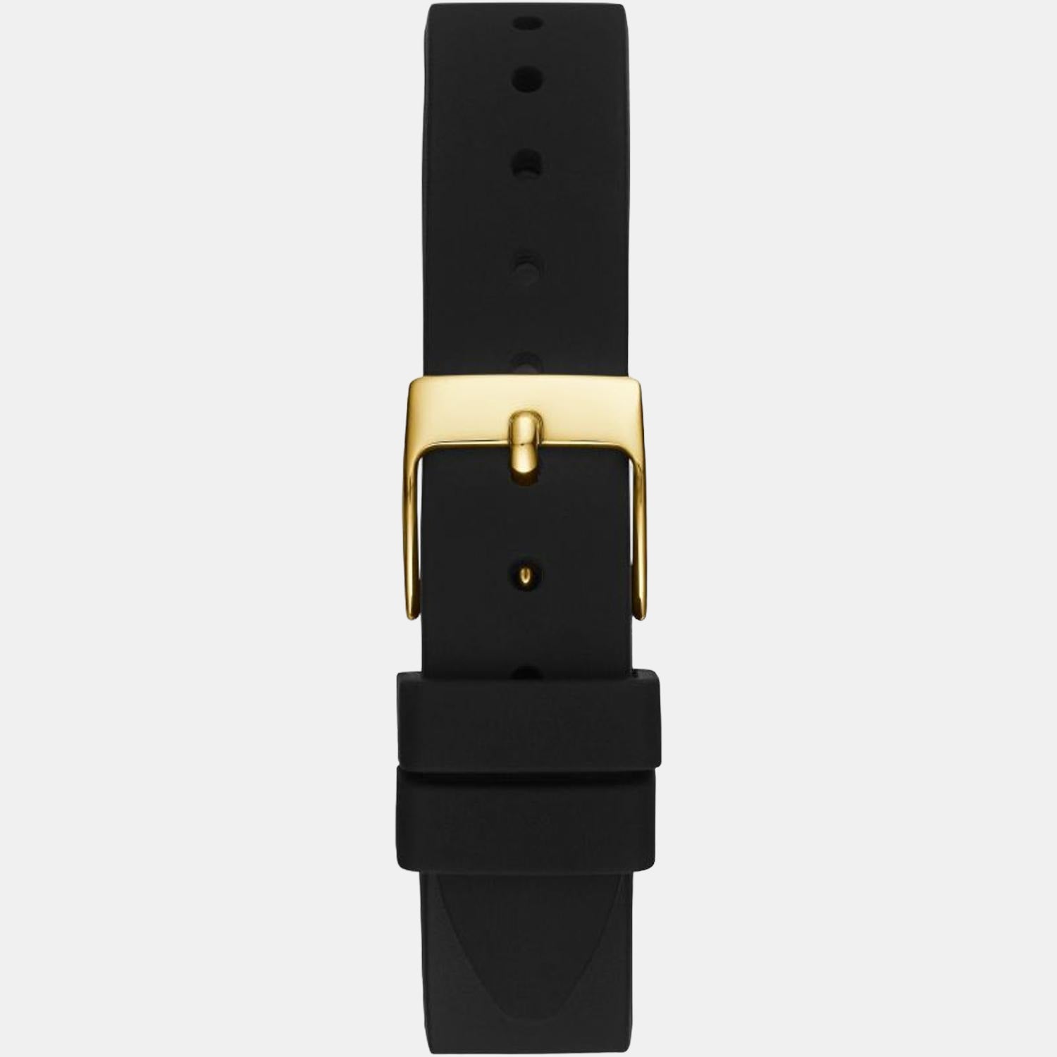 Guess Women Round Black watch