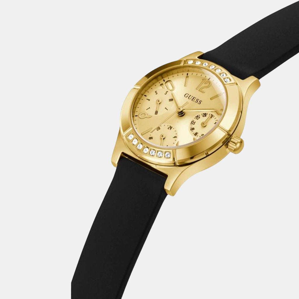 Guess Stainless Steel Round watch