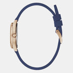 Guess Women Round Blue watch