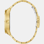 Guess Men Round Gold watch