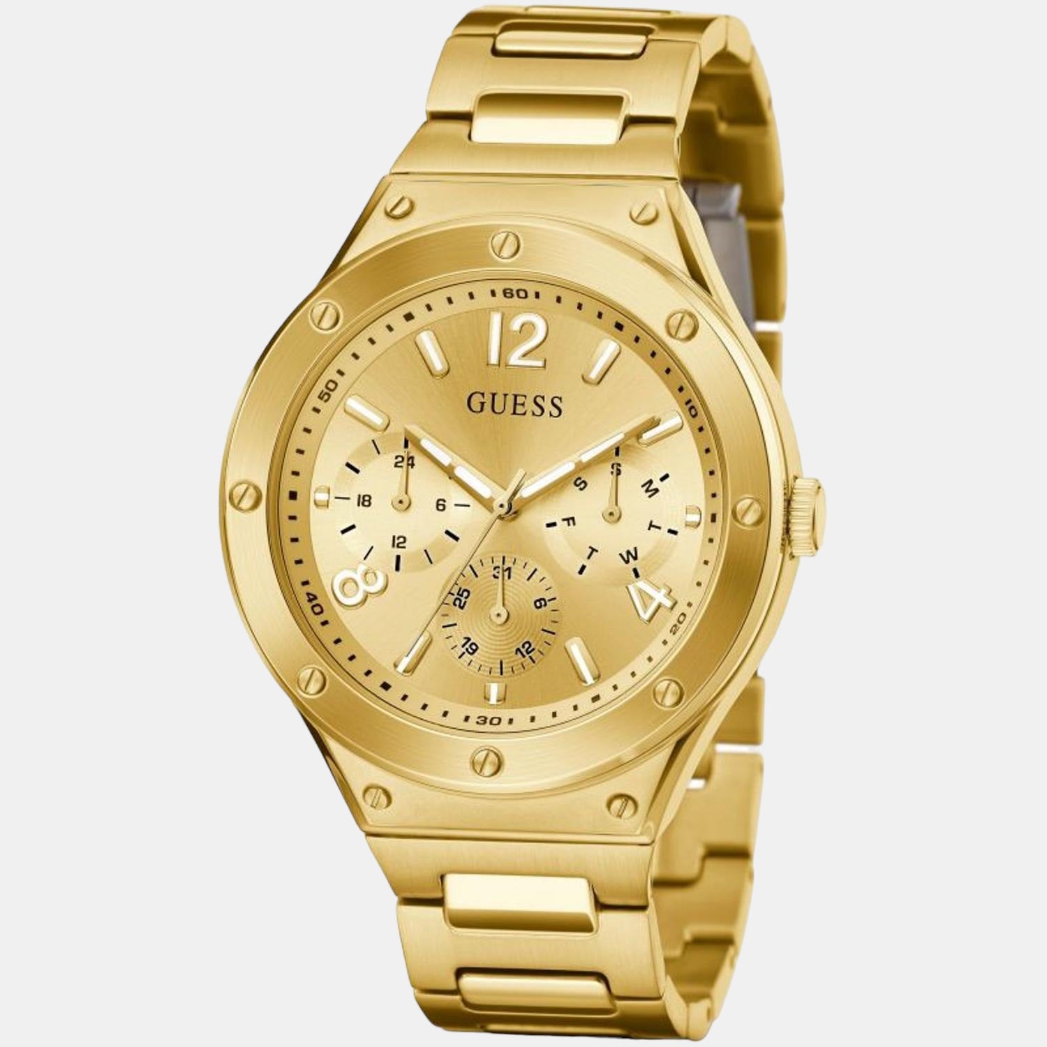 Guess Stainless Steel Gold watch