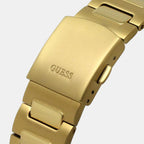 Guess 44 mm Gold Quartz watch