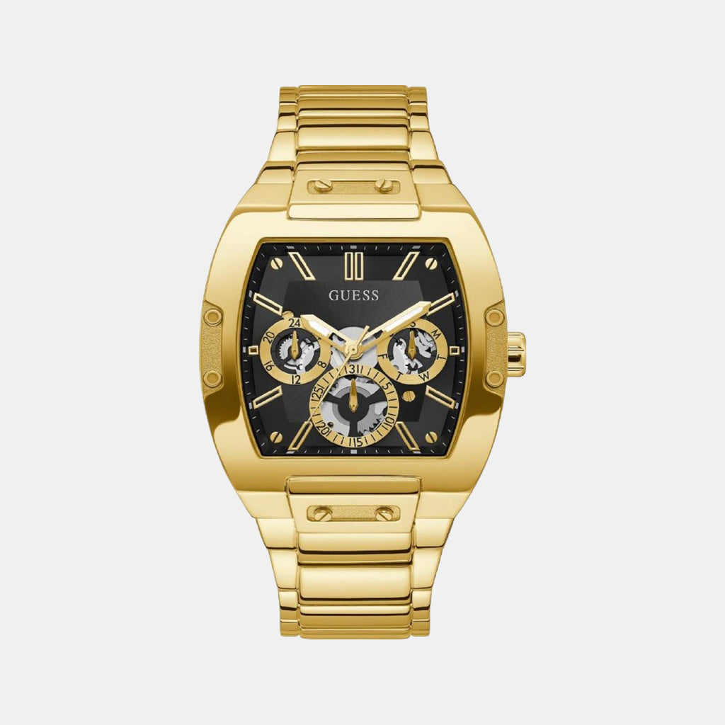 Guess Round Gold Chronograph watch