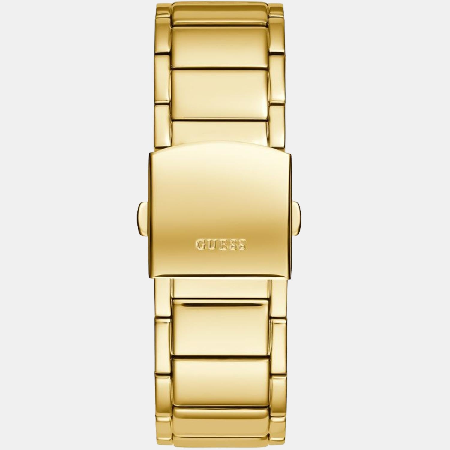Guess Men Round Gold watch