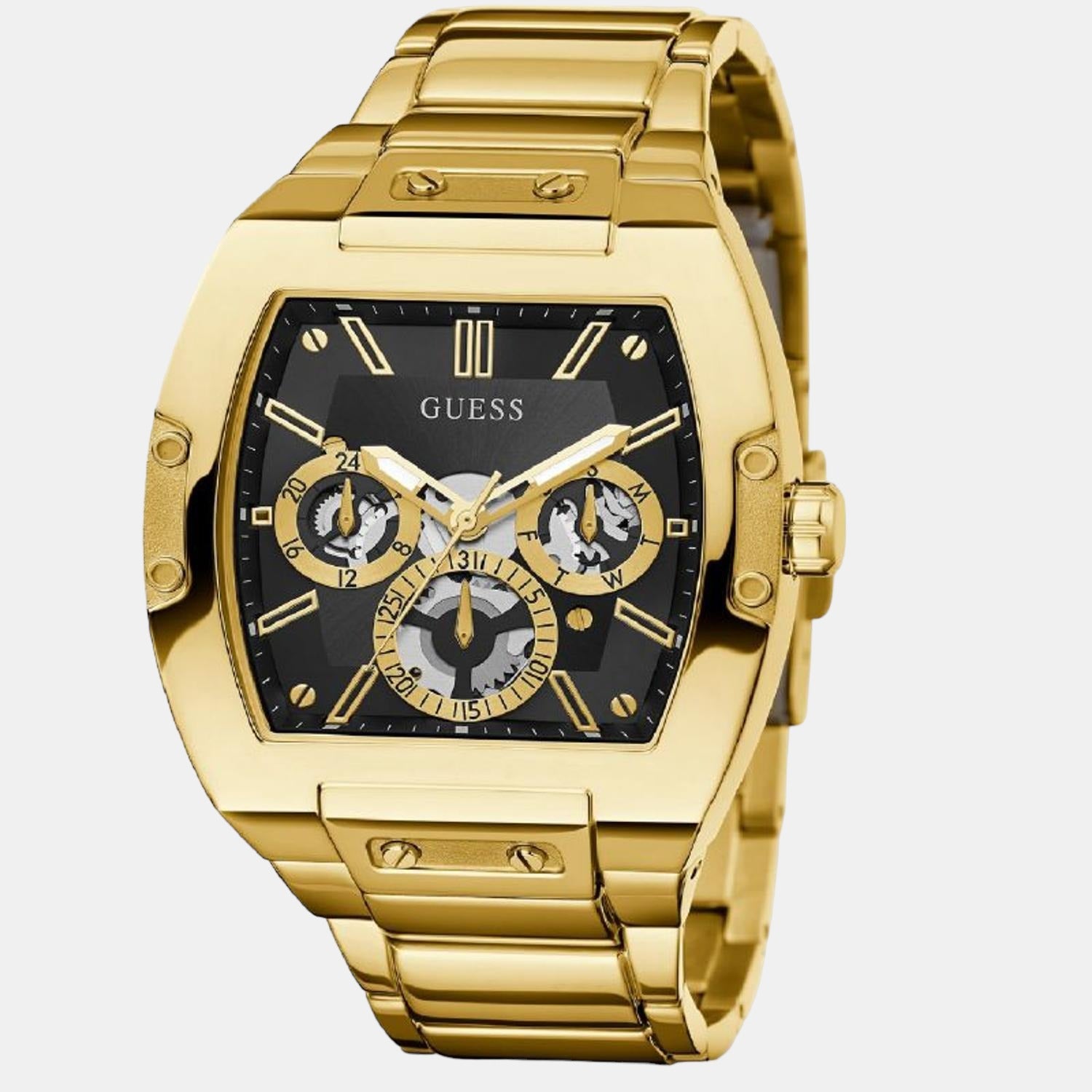 Guess Stainless Steel Gold watch