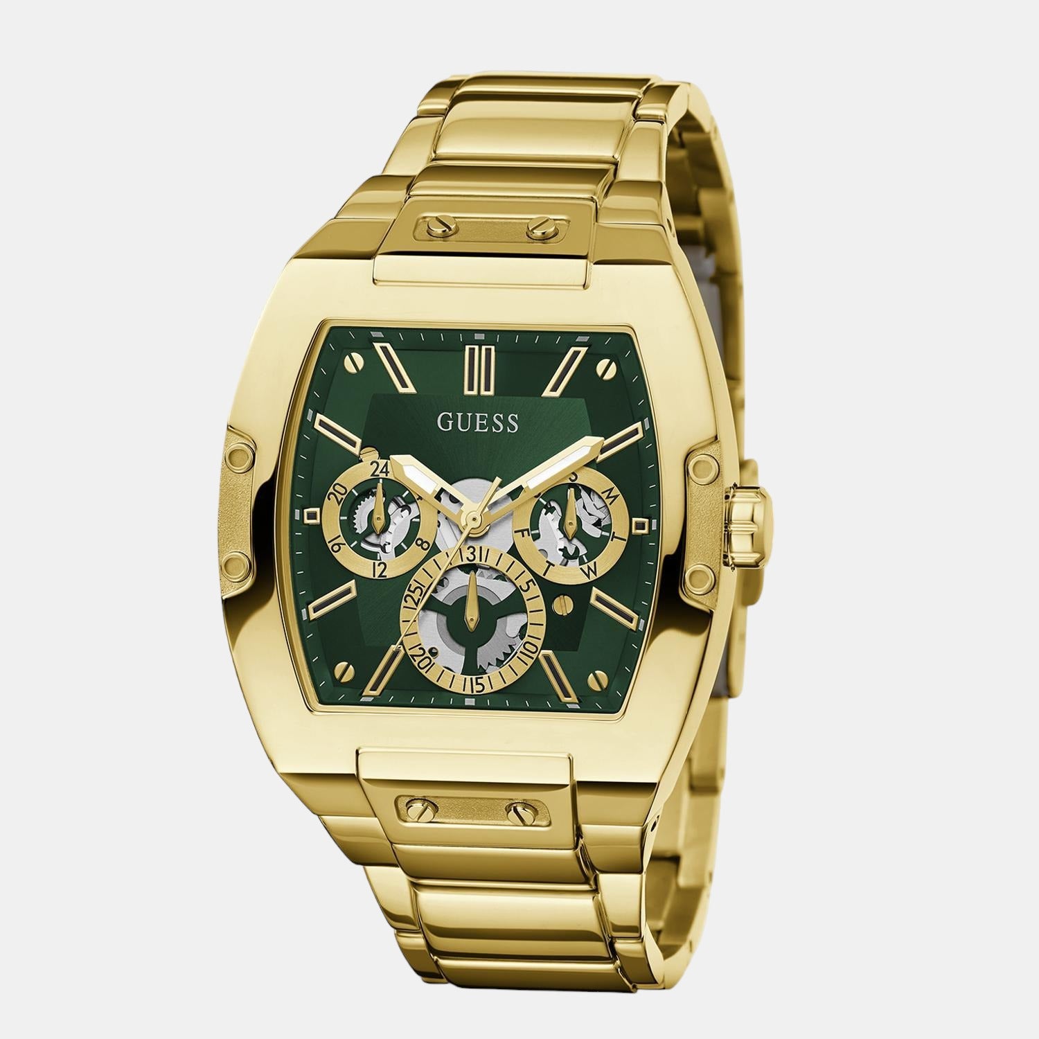 guess-stainless-steel-green-analog-male-watch-gw0456g3