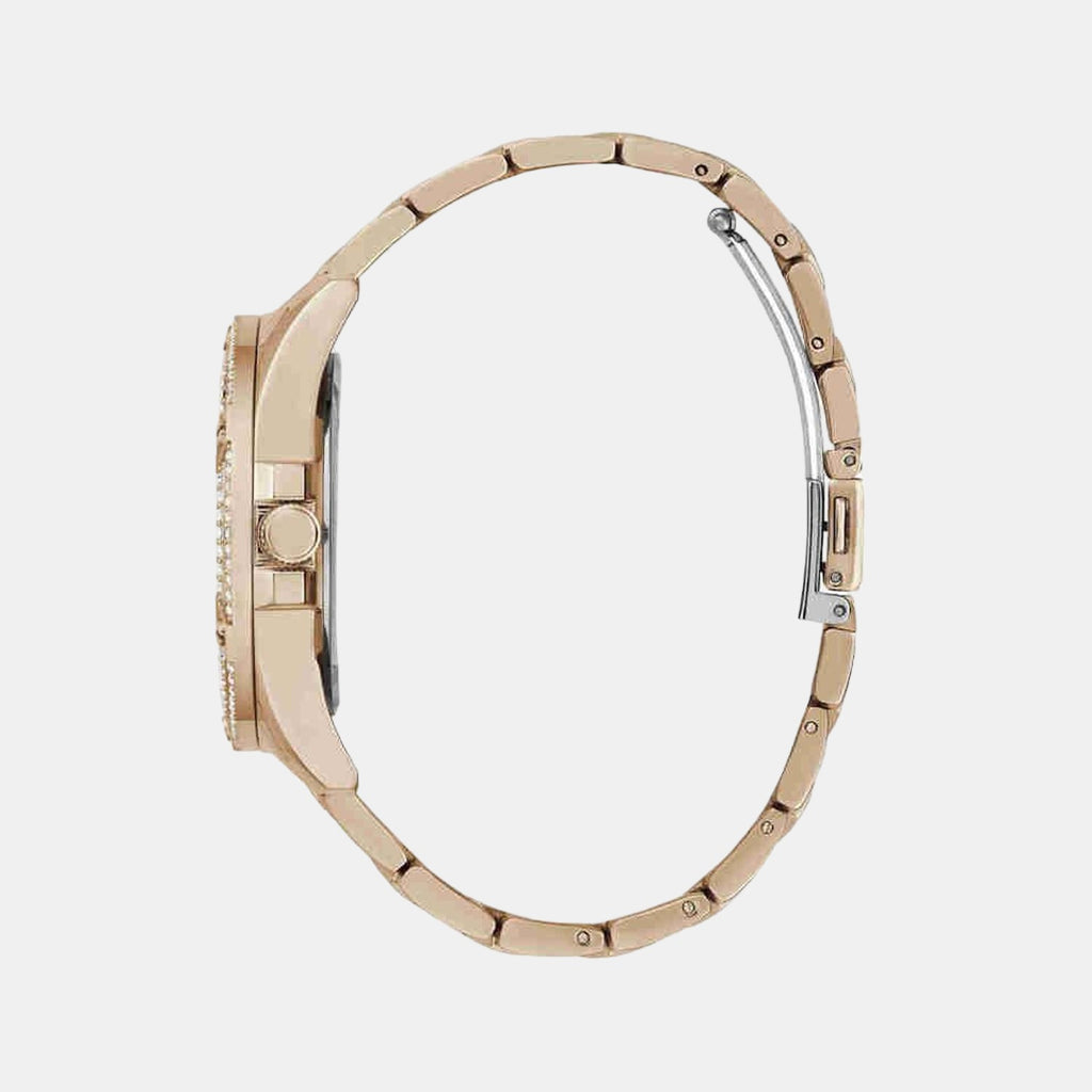 Guess Women Round Gold watch