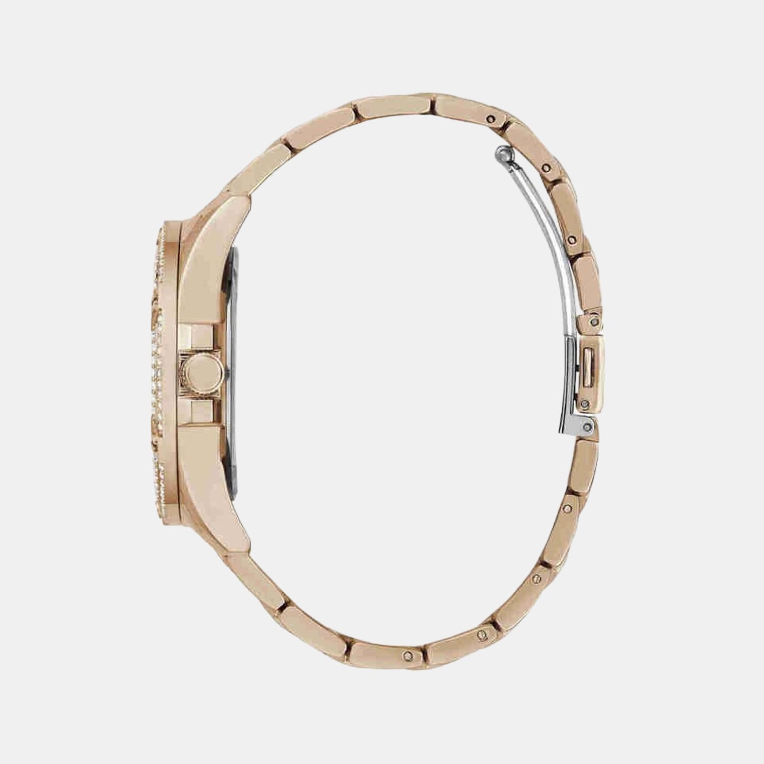 Guess Women Round Gold watch