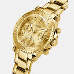 Guess Women Round Gold watch