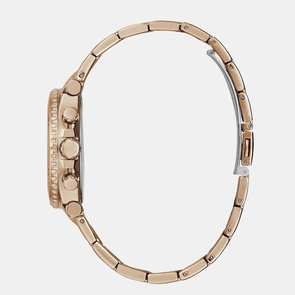 Guess Women Round Rose Gold watch