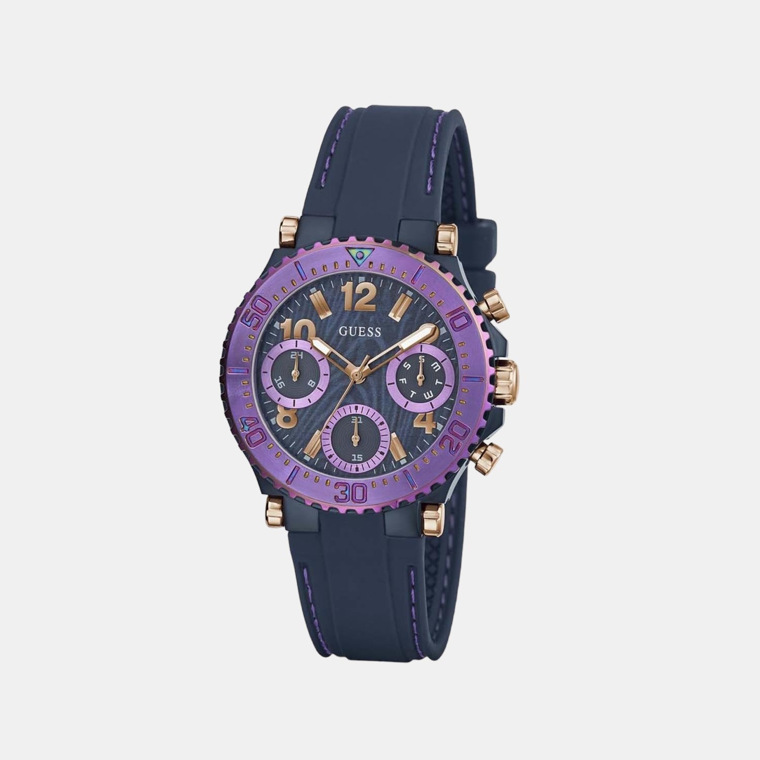 Guess Silicone Blue watch