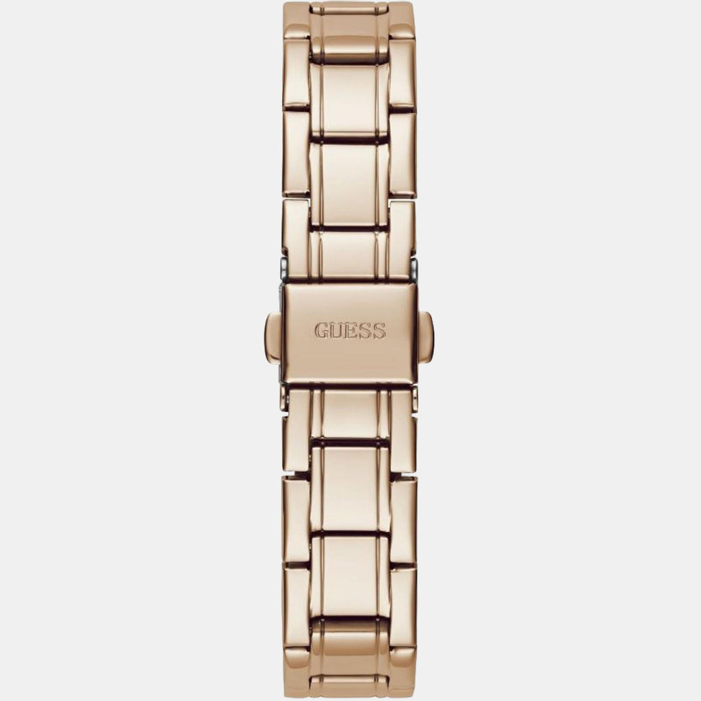 Guess Women Round White watch