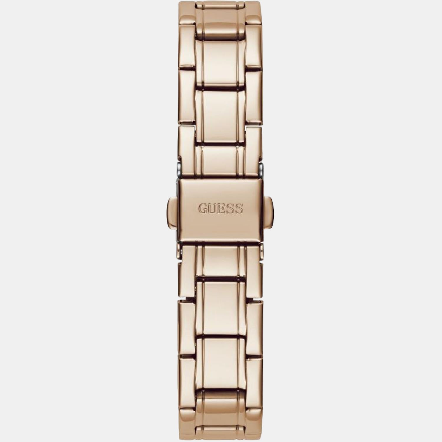 Guess Women Round White watch