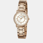 Guess Stainless Steel Round watch