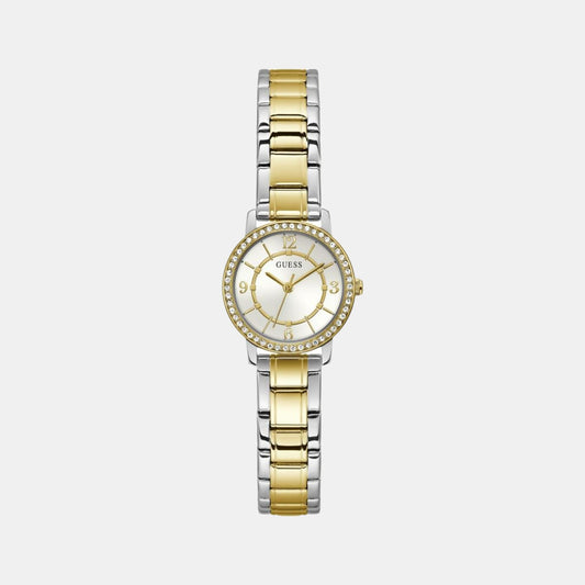 guess-stainless-steel-white-analog-female-watch-gw0468l4