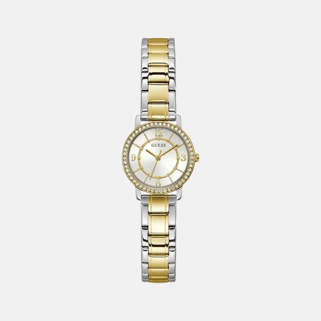 Guess Round White Analog watch