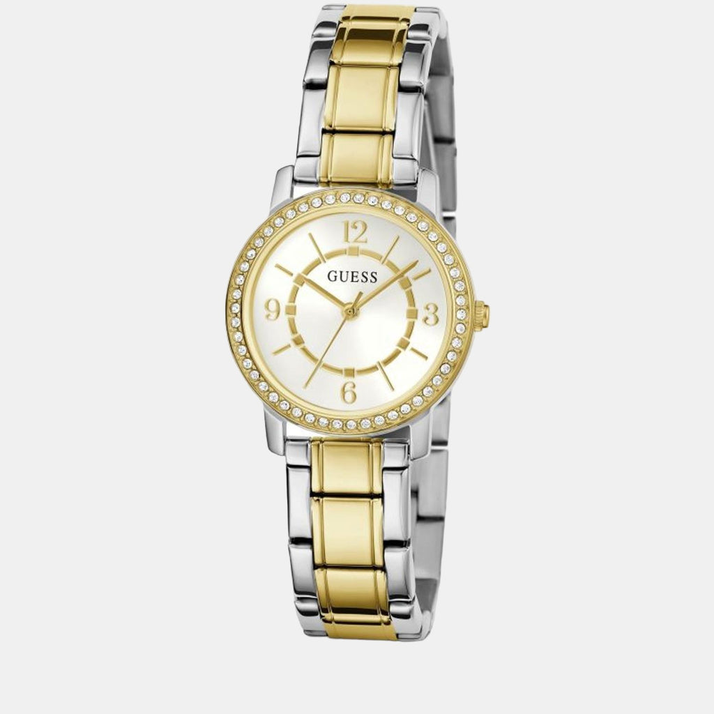 Guess Stainless Steel Round watch