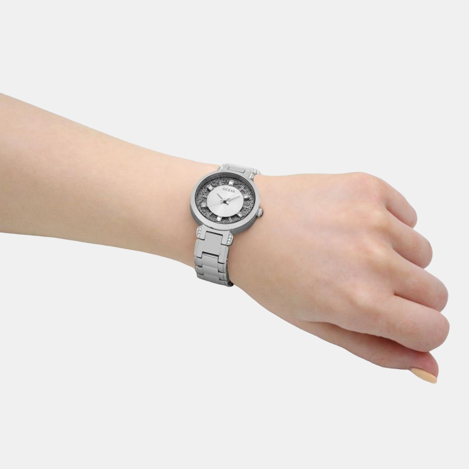 Guess Stainless Steel Silver watch