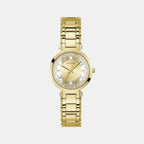 Guess Round Gold Analog watch