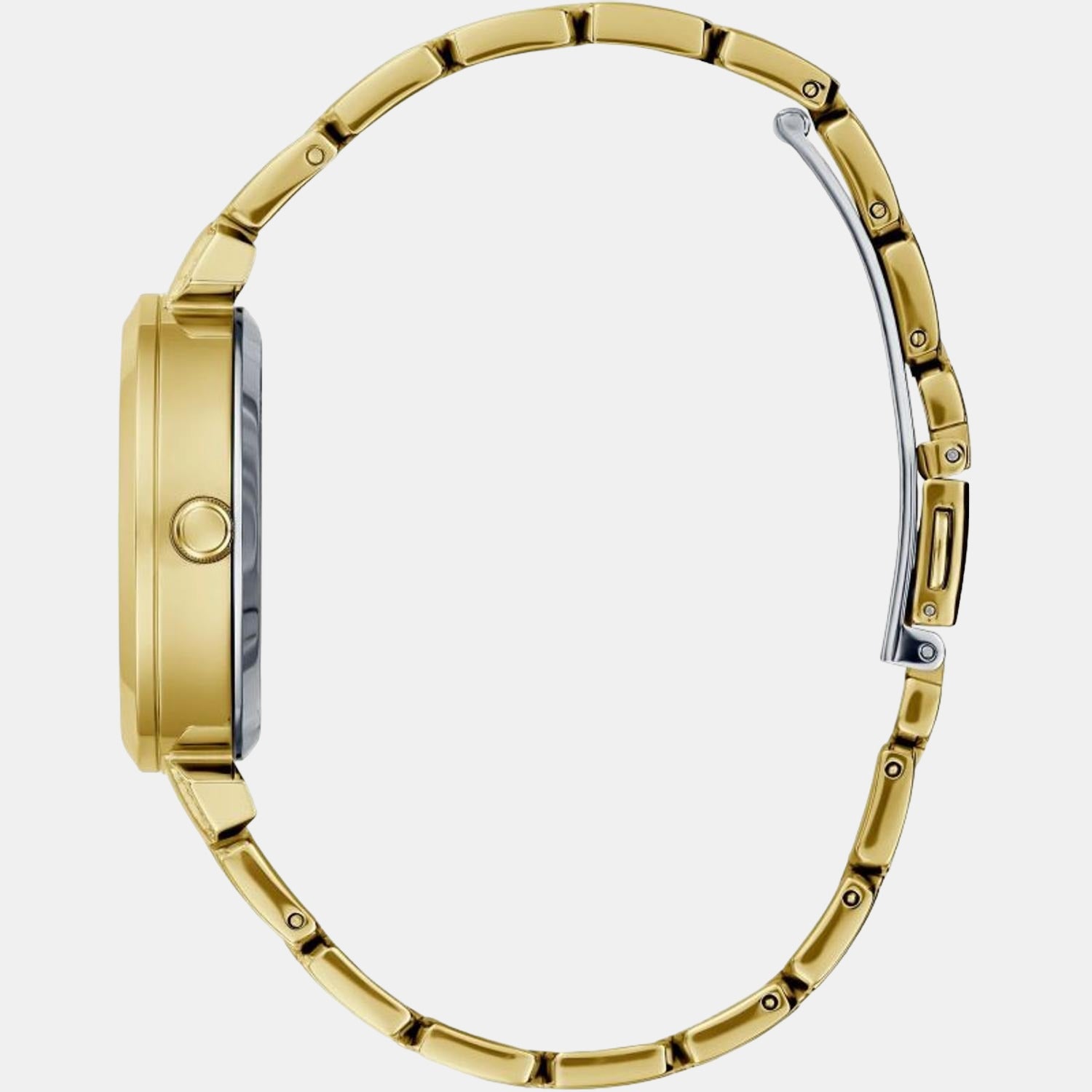 Guess Women Round Gold watch