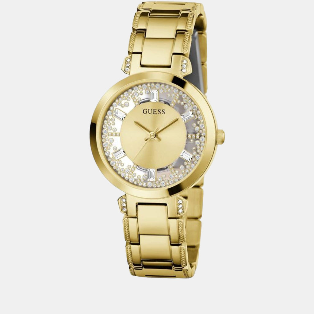 Guess Stainless Steel Round watch