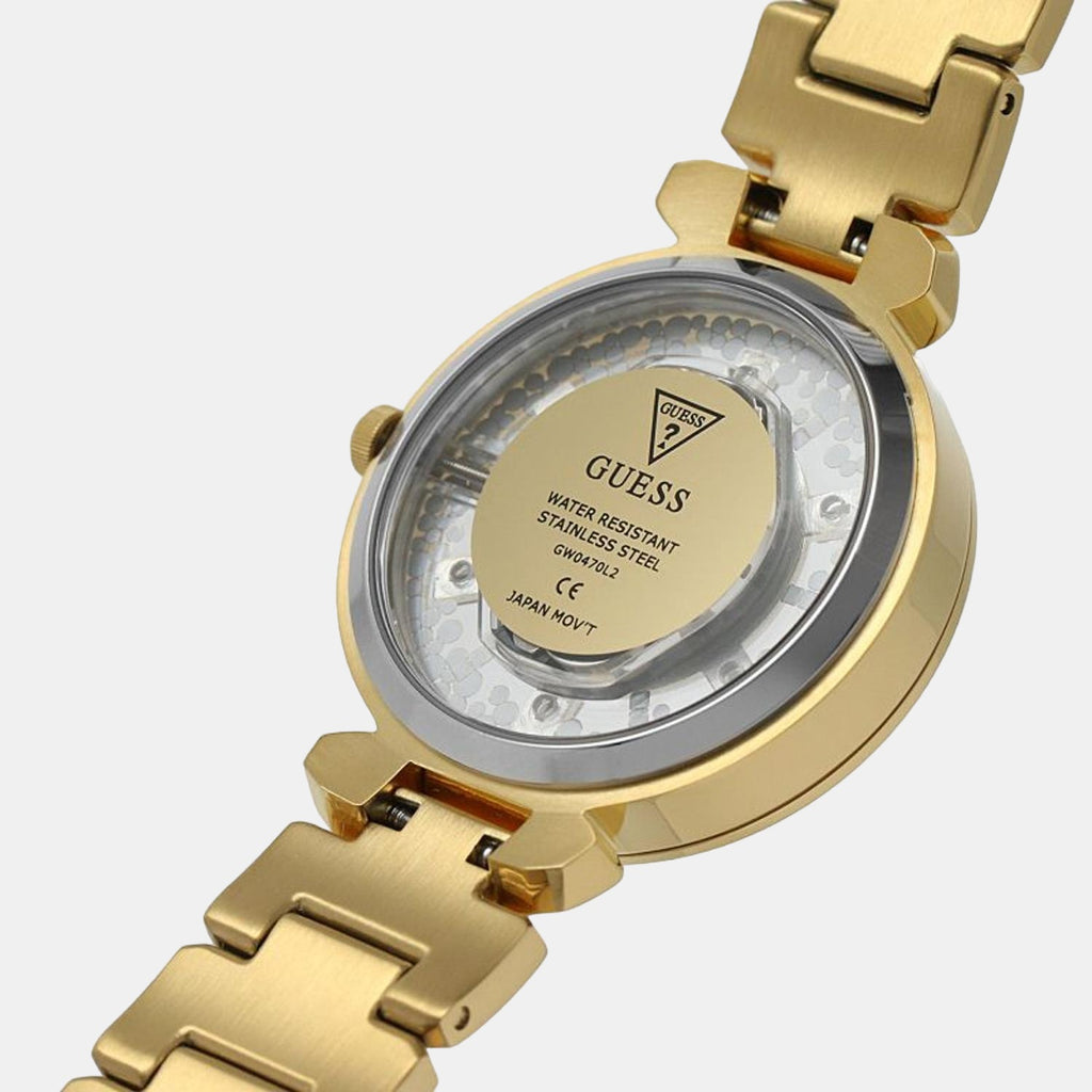 Guess Round Quartz Analog Women watch