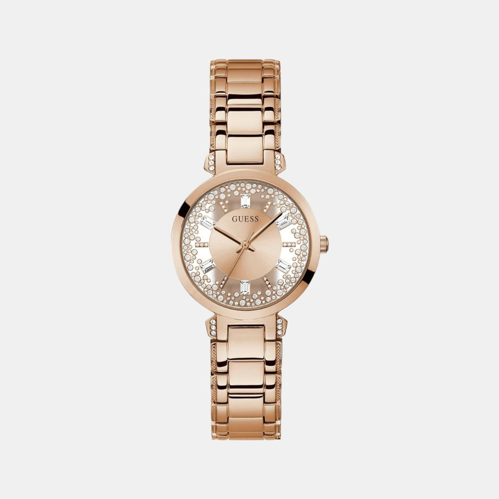 Guess Round Rose Gold Analog watch