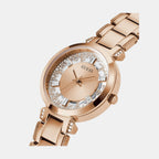 Guess Stainless Steel Round watch