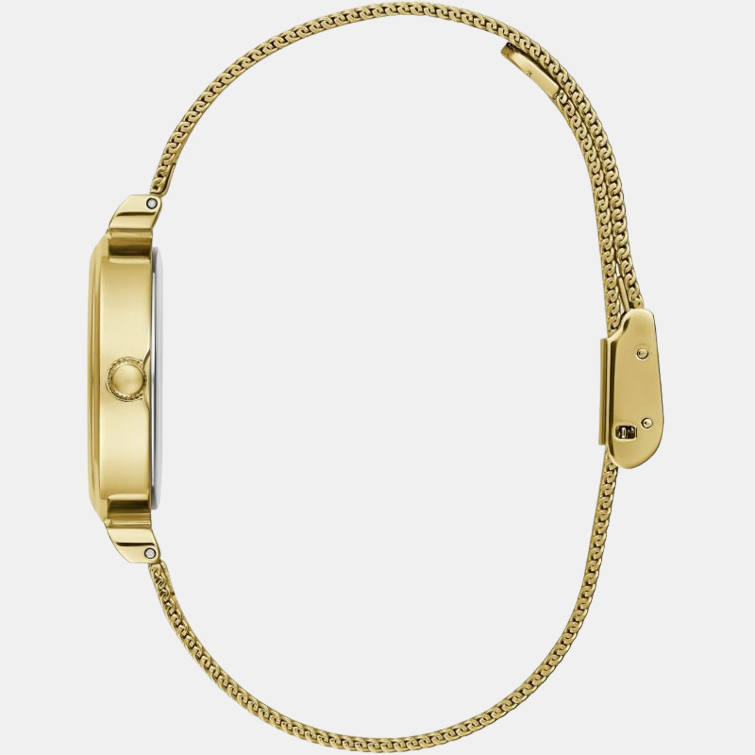 Guess Stainless Steel Round watch