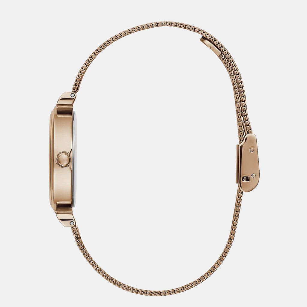 Guess Women Round White watch