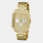 Guess Stainless Steel Champagne watch