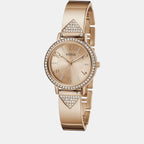 Guess Stainless Steel Round watch