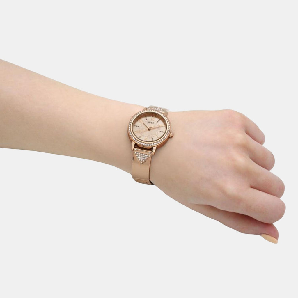 Guess Stainless Steel Rose Gold watch