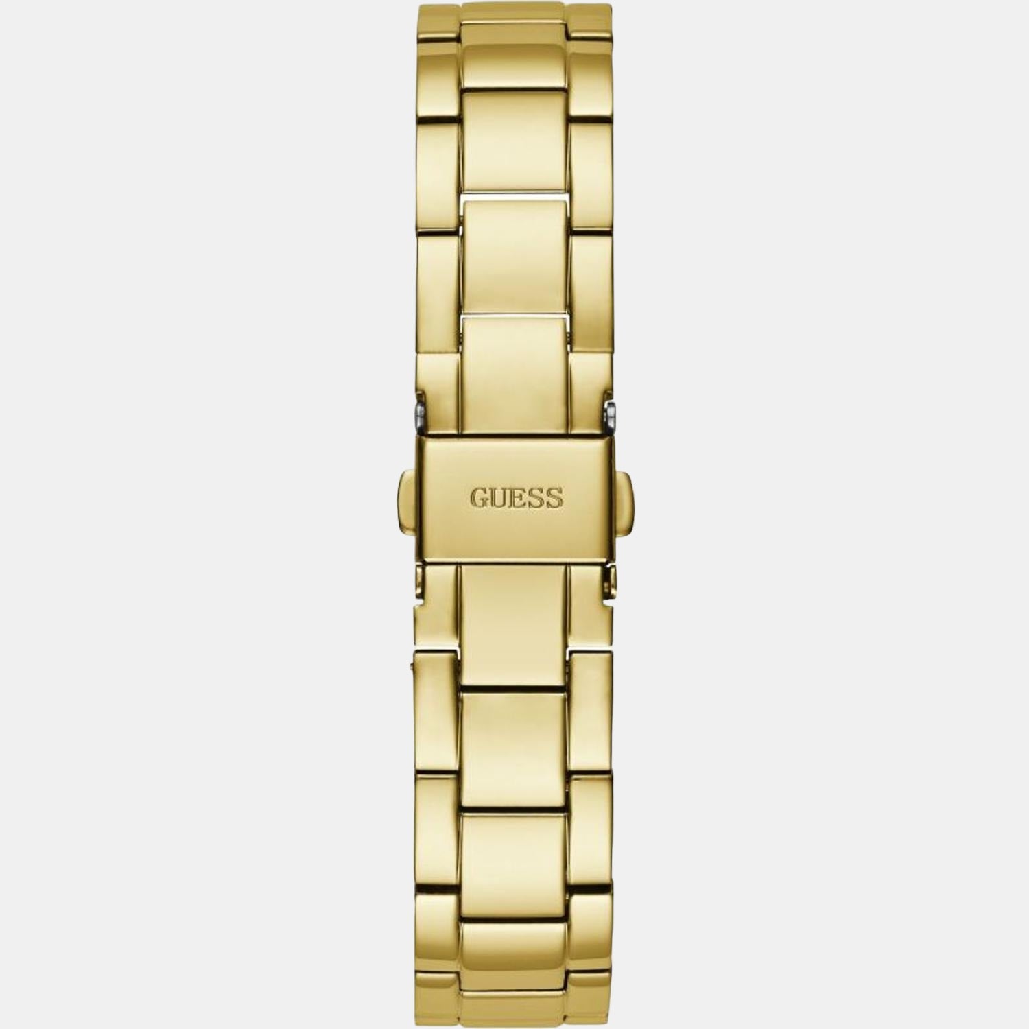 guess-stainless-steel-champagne-analog-female-watch-gw0475l1