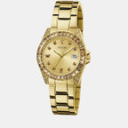 Guess Stainless Steel Round watch