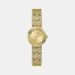 Female Gold Analog Stainless Steel Watch GW0476L2