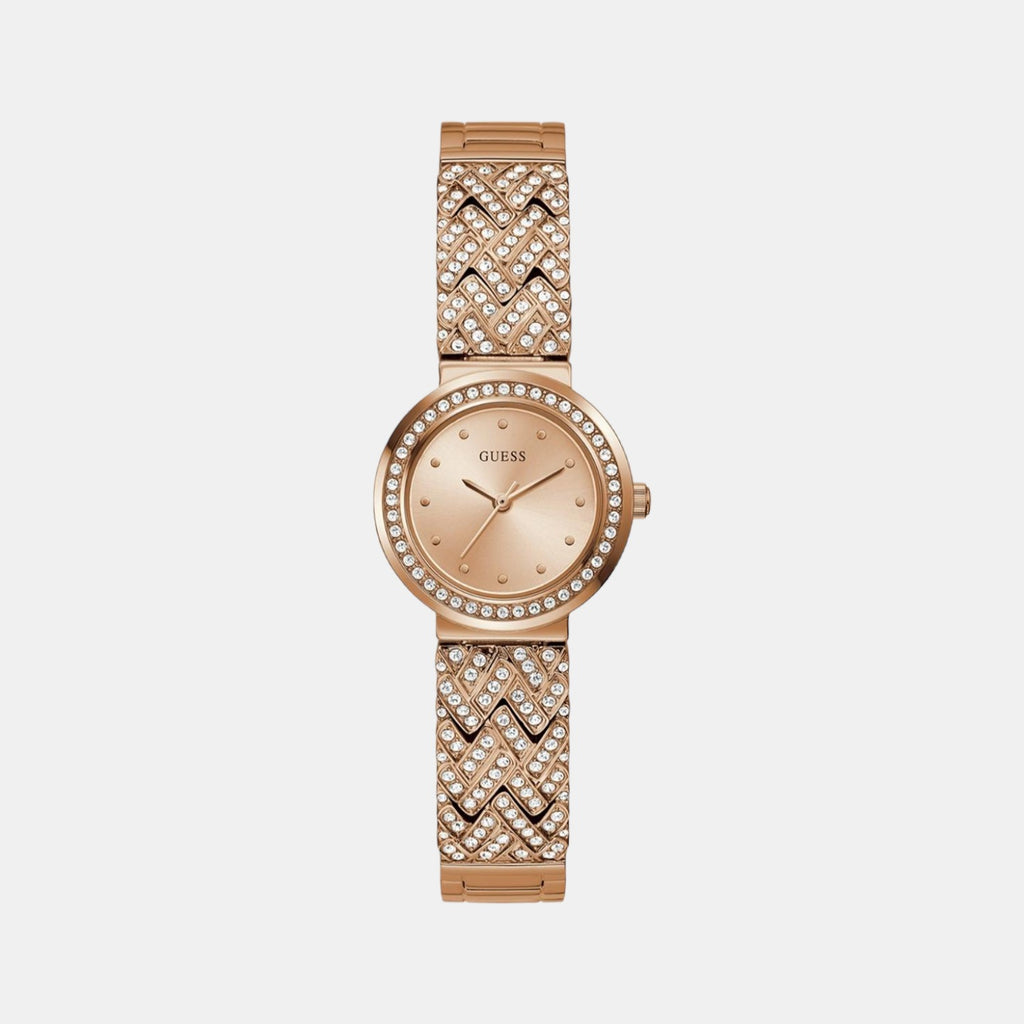 Guess Round Rose Gold Analog watch