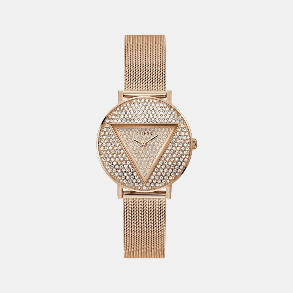Guess Round Rose Gold Analog watch