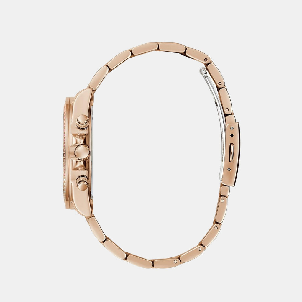 Guess Stainless Steel Round watch