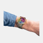 Guess Stainless Steel Round watch