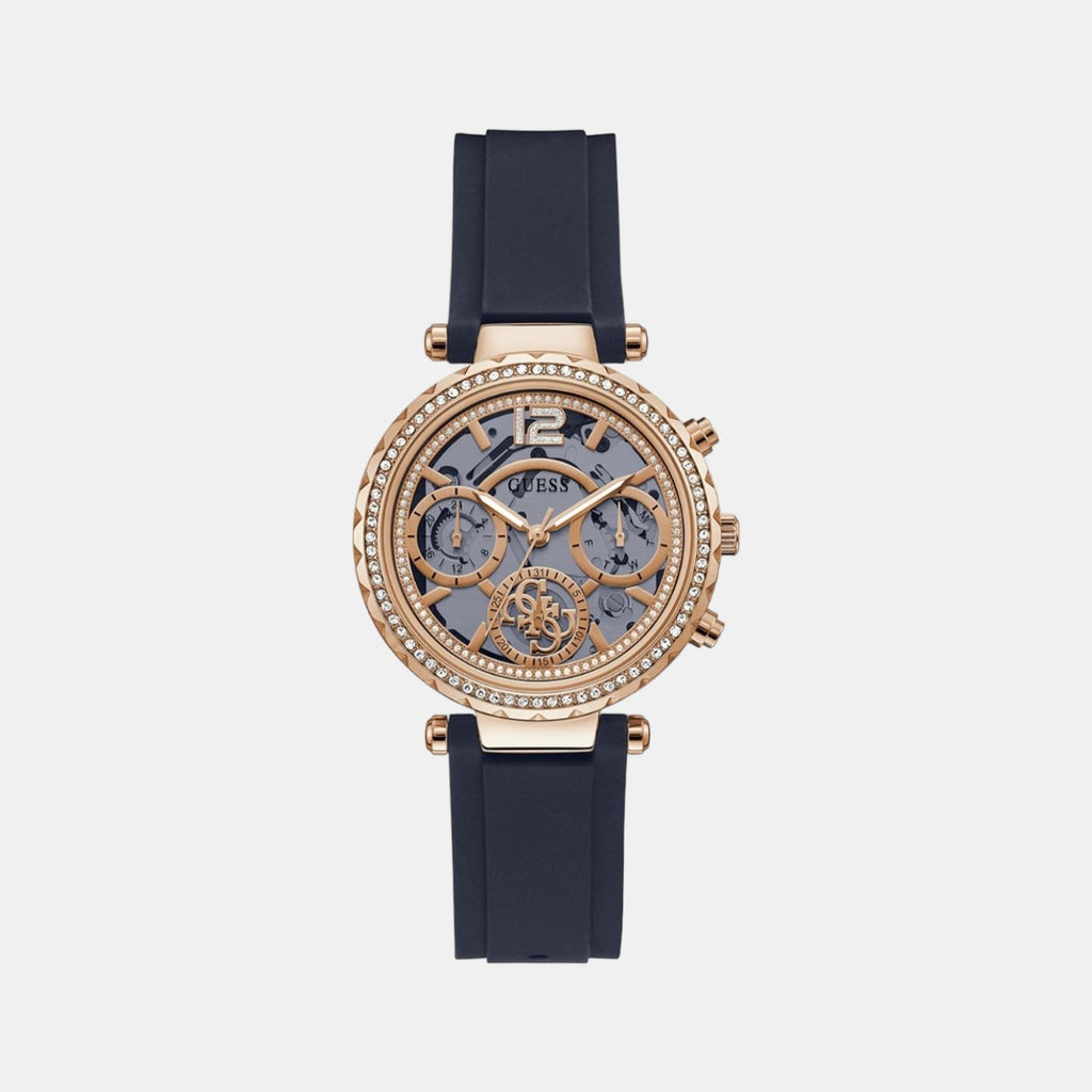 Guess Round White Analog watch