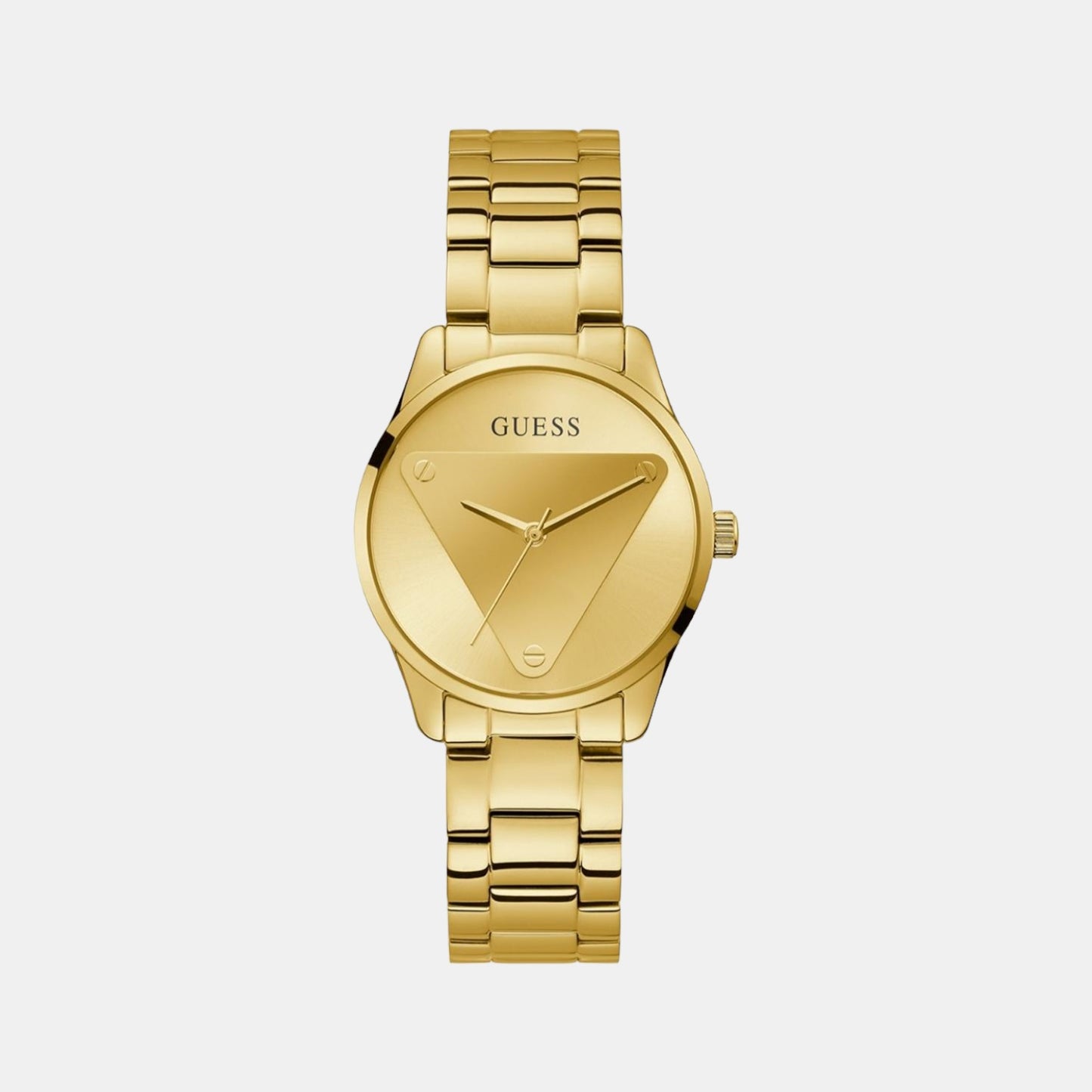 Female Gold Analog Stainless Steel Watch GW0485L1