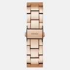 Guess Men Round Rose Gold watch