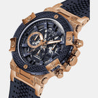 Guess Stainless Steel Round watch