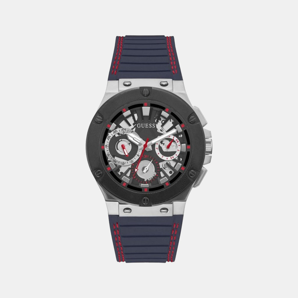 Guess Round Black Chronograph watch