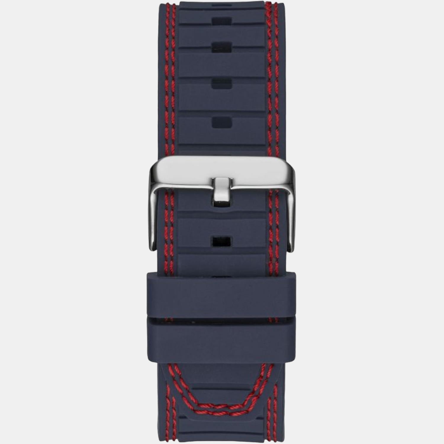 Guess Men Round Black watch