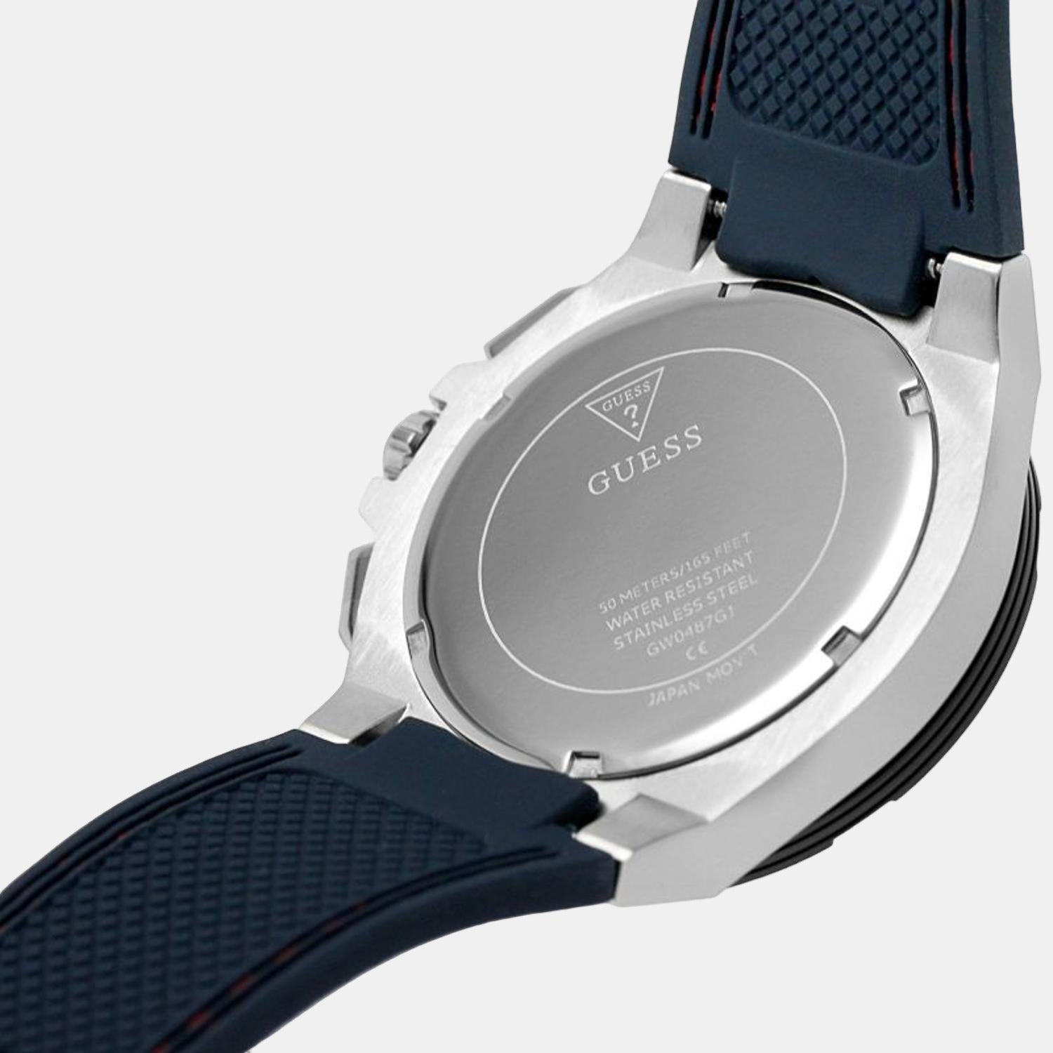 Guess 44 mm Blue Quartz watch