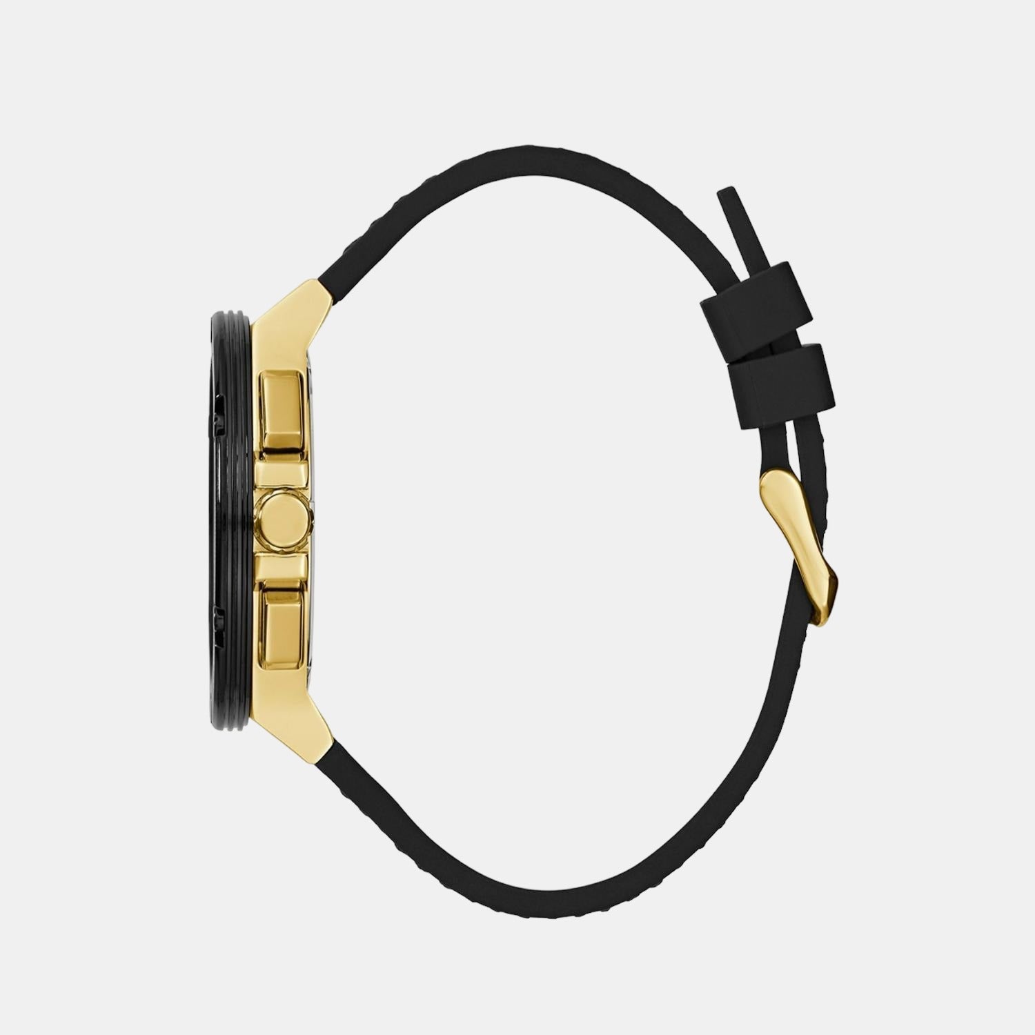 Guess Stainless Steel Round watch