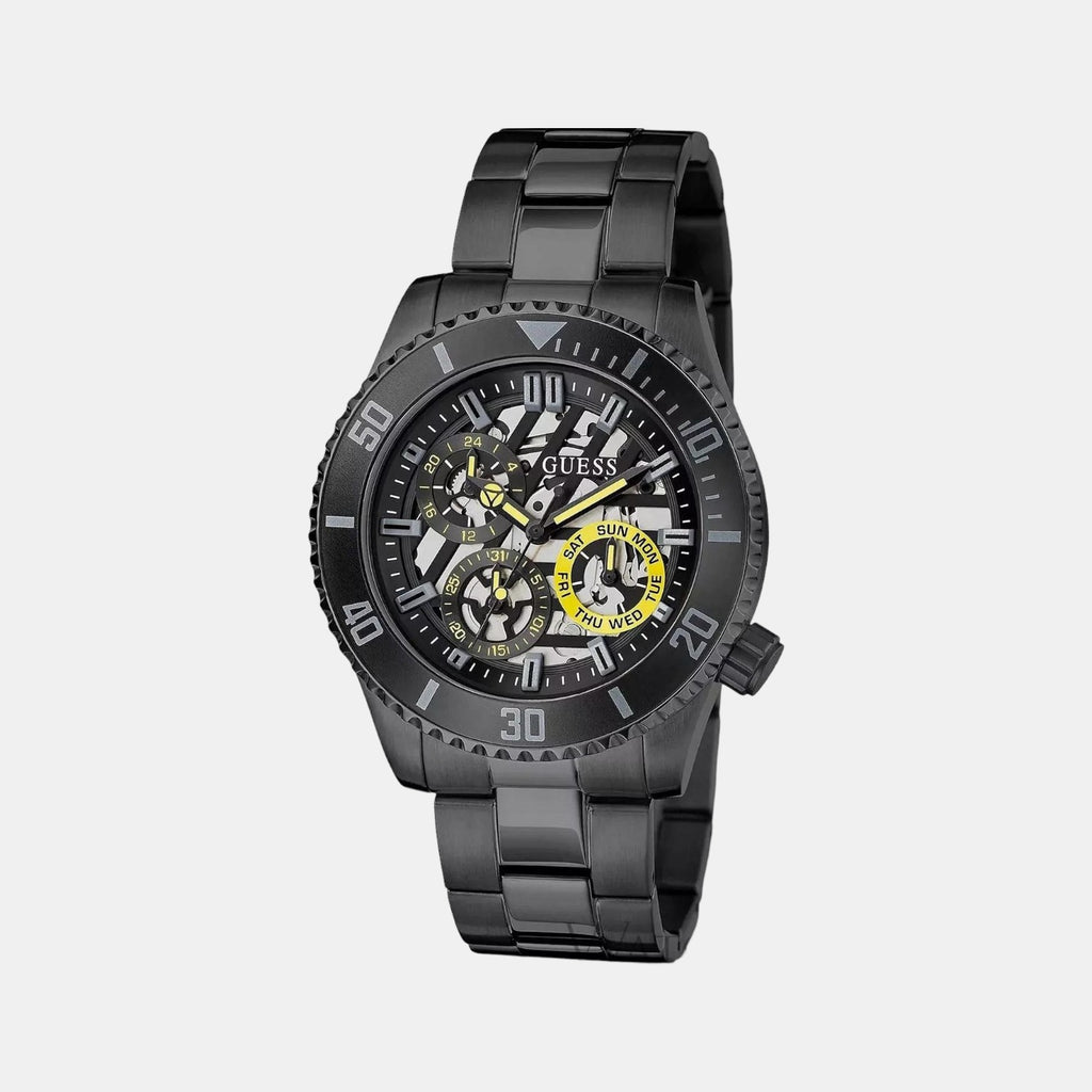 Guess Round Black Analog watch